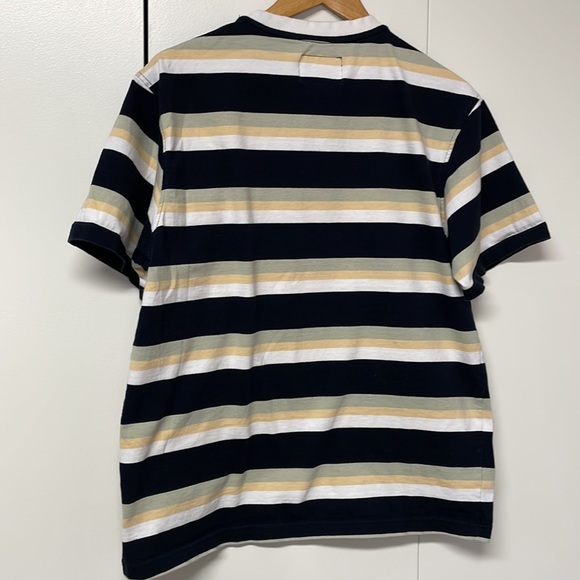 Welcome Brand 100% heavy weight striped tee - Picture 2 of 6